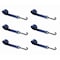 Tie 4 Safe 2" x 10' Lasso Strap w/ Mini J Hook for Towing Wrecker Trailer Tie Down Black, 6PK TWS65-5210-J-BLK-6 - alternate 1